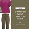 3 Ways To Wear Martini Olive