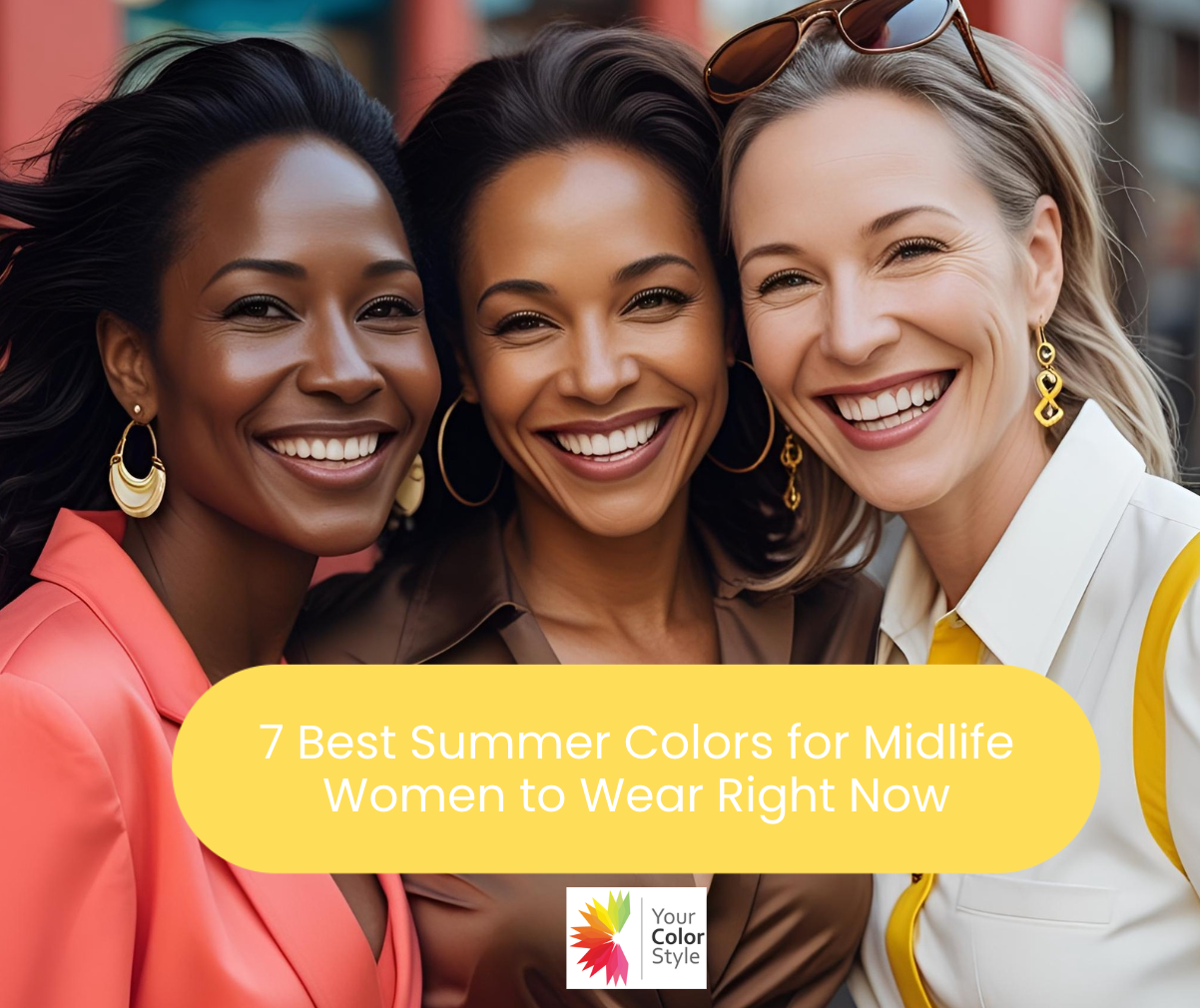 The Best Summer Colors for Midlife Women to Look Fresh, Confident, and Stylish