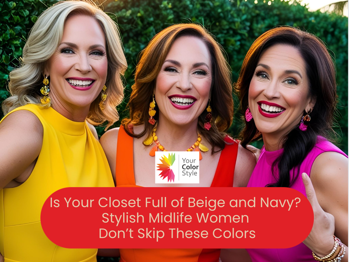 Stylish Midlife Women Don’t Skip These Colors