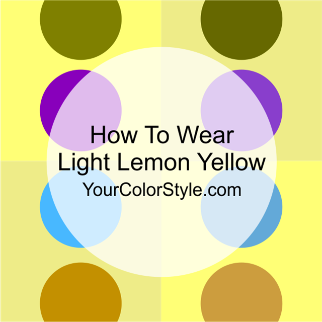 How To Wear Light Lemon Yellow
