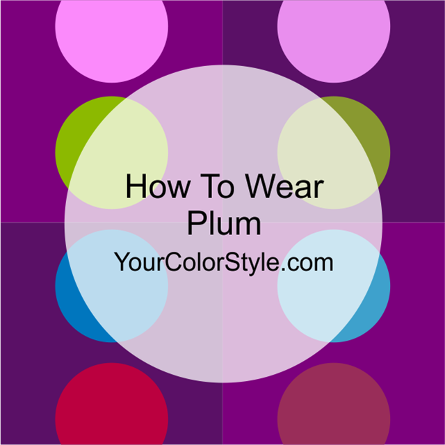 How To Wear Plum
