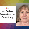 Online Color Analysis - Grey Blend Hair, Blue Eyes
