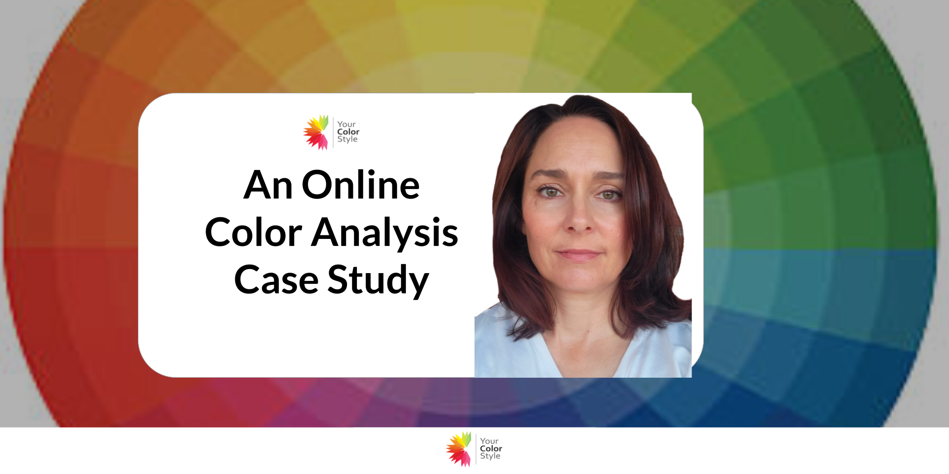 Online Color Analysis - Green Eyes, Dark Cool Red Hair