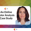 Online Color Analysis - Green Eyes, Dark Cool Red Hair