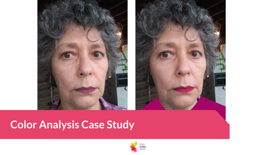 Color Analysis Case Study - Can no longer wear winter colors?