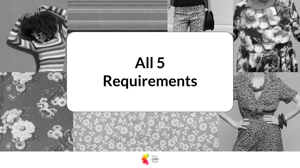 How do the patterns measure up?