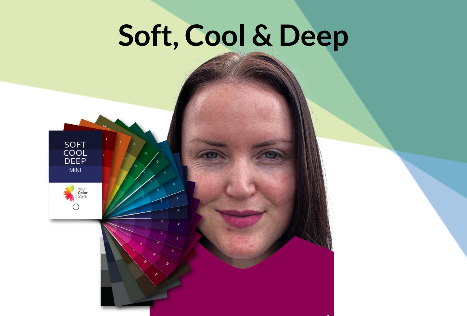 Signature Color Analysis Example: Soft, Cool & Deep