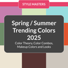 The Spring/Summer 2025 Trending Colors
