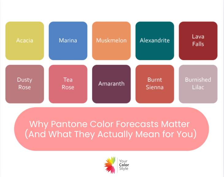 Why Pantone Color Forecasts Matter (And What They Actually Mean for You)