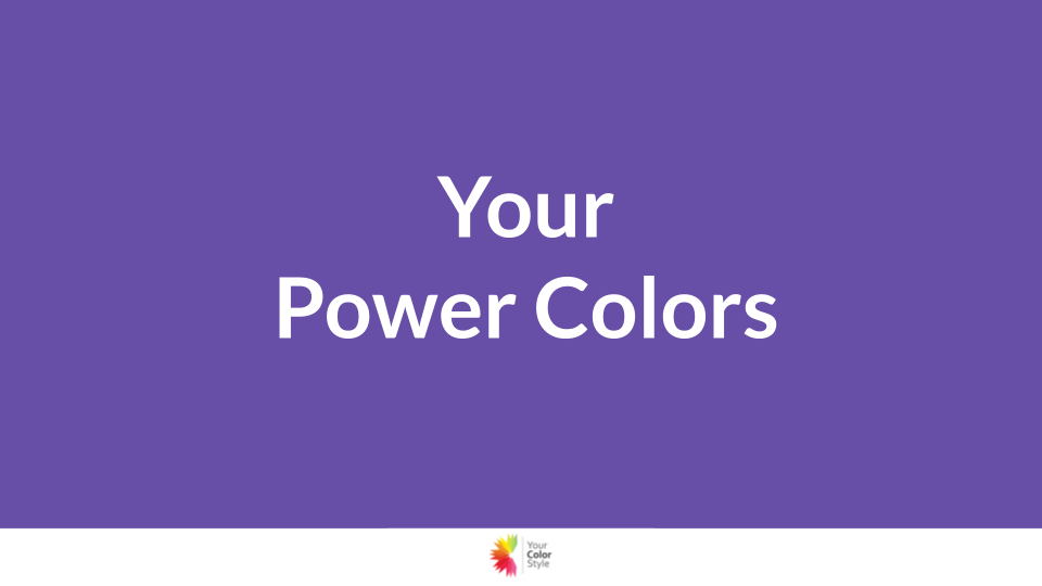Your Power Colors