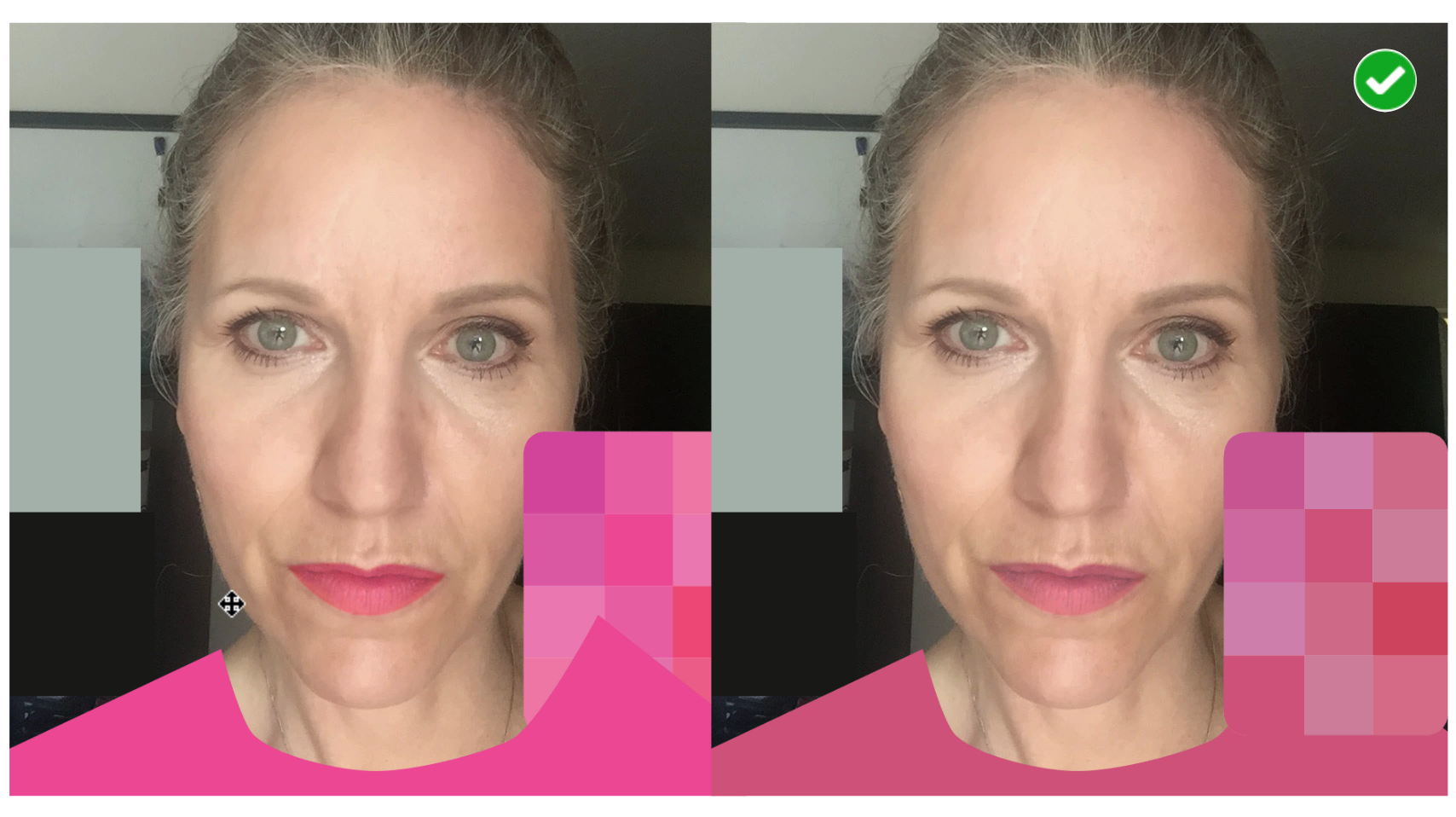 Case Study: Grey Hair with Grey-Green Eyes