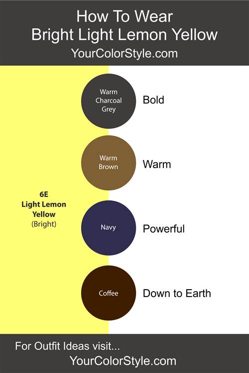 How To Wear Bright Light Lemon Yellow With Neutrals