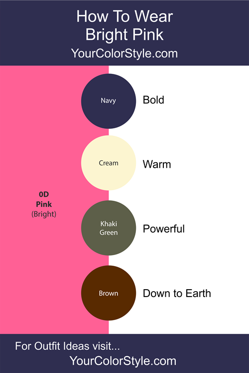 How To Wear Bright Pink With Neutrals