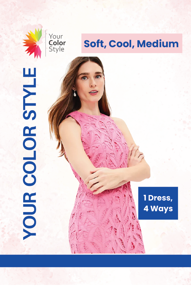 One Pink Dress, Four Ways