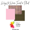 8 Ways To Wear Plaid and Tweed