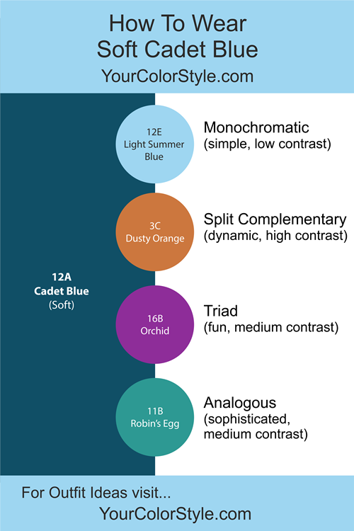 How To Wear Soft Cadet Blue
