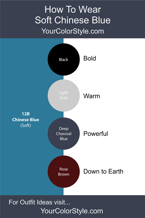 How To Wear Soft Chinese Blue With Neutrals