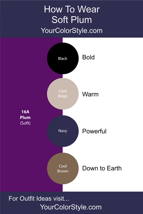 How To Wear Soft Plum With Neutrals