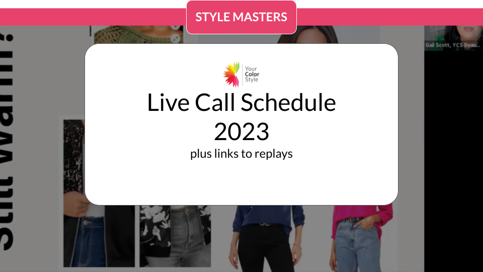 Live Call Schedule 2023