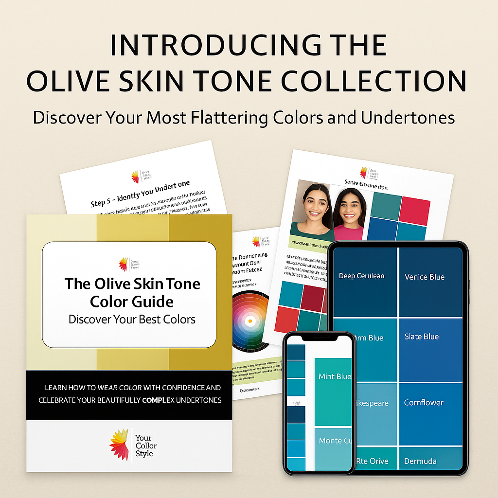 Discover the Beauty of Olive Skin Tones: Introducing the Olive Skin Tone Color Guide & Digital Color Palettes