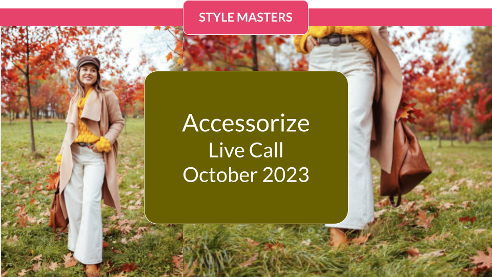 Style Masters October Live Call - Replay