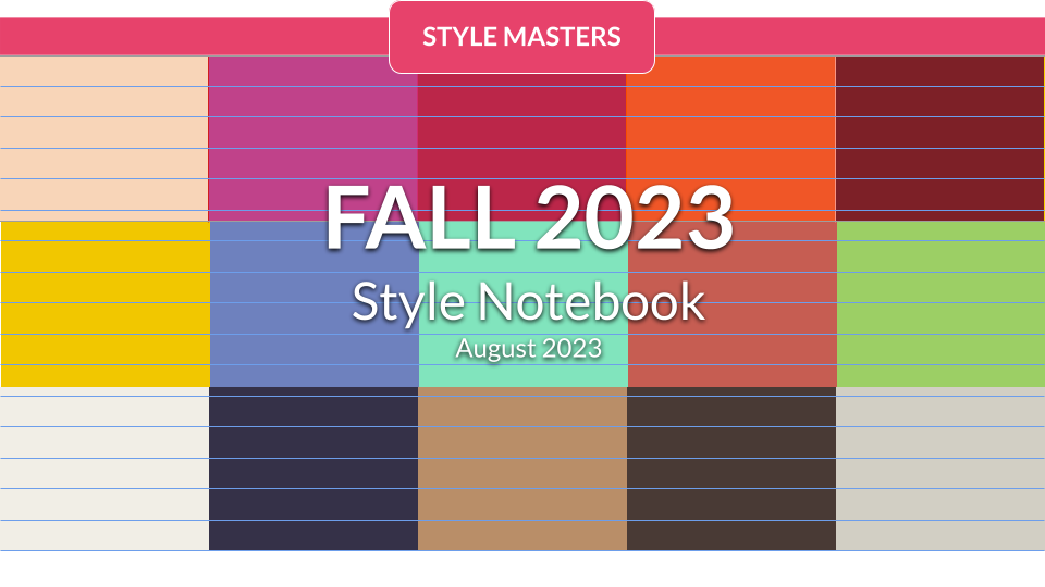 Style Notebook - August 2023 - Fall