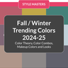 How to Wear the Fall/Winter Trending Colors 2024-2025