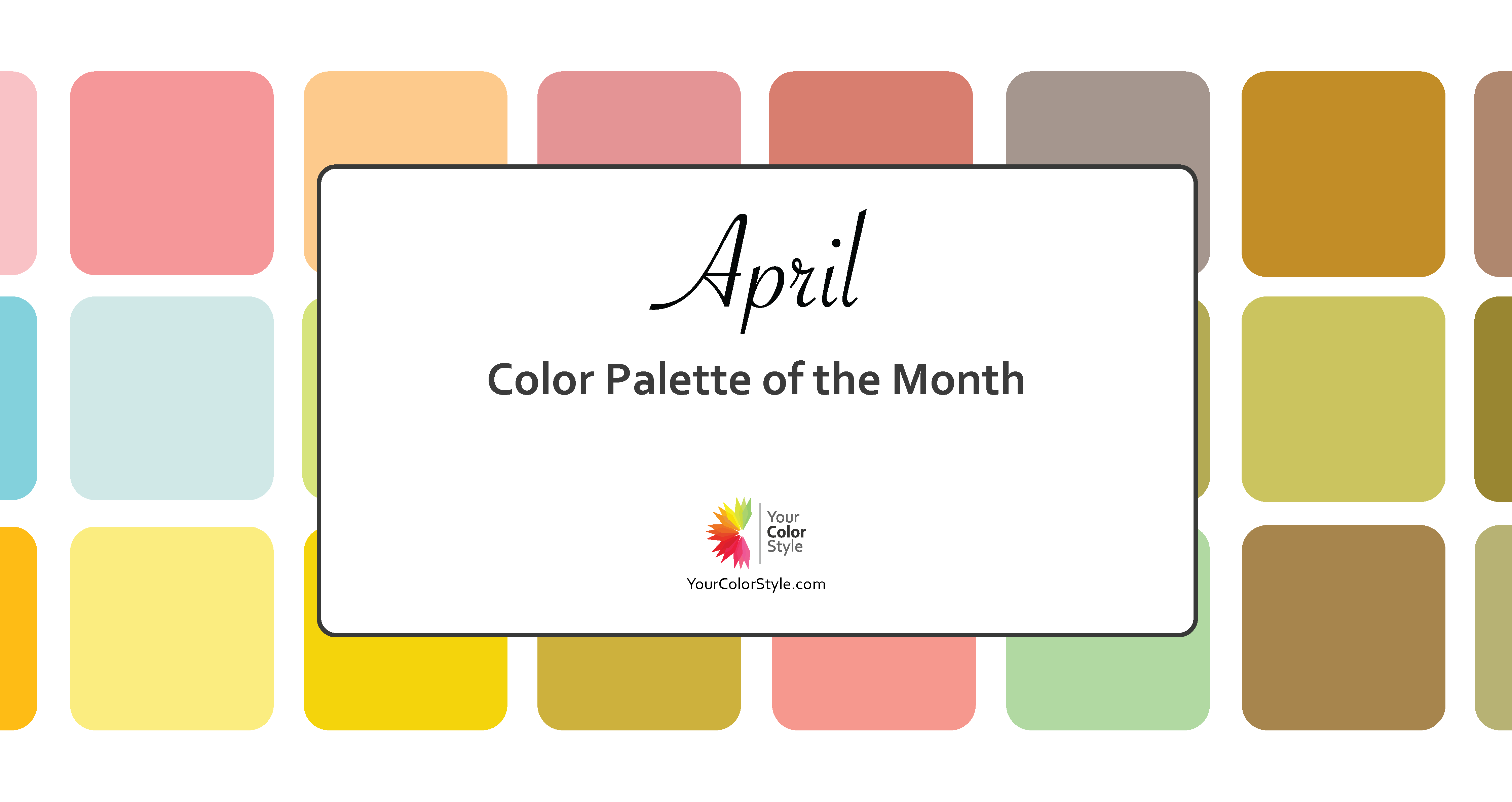 April Color Palette of the Month - 2023