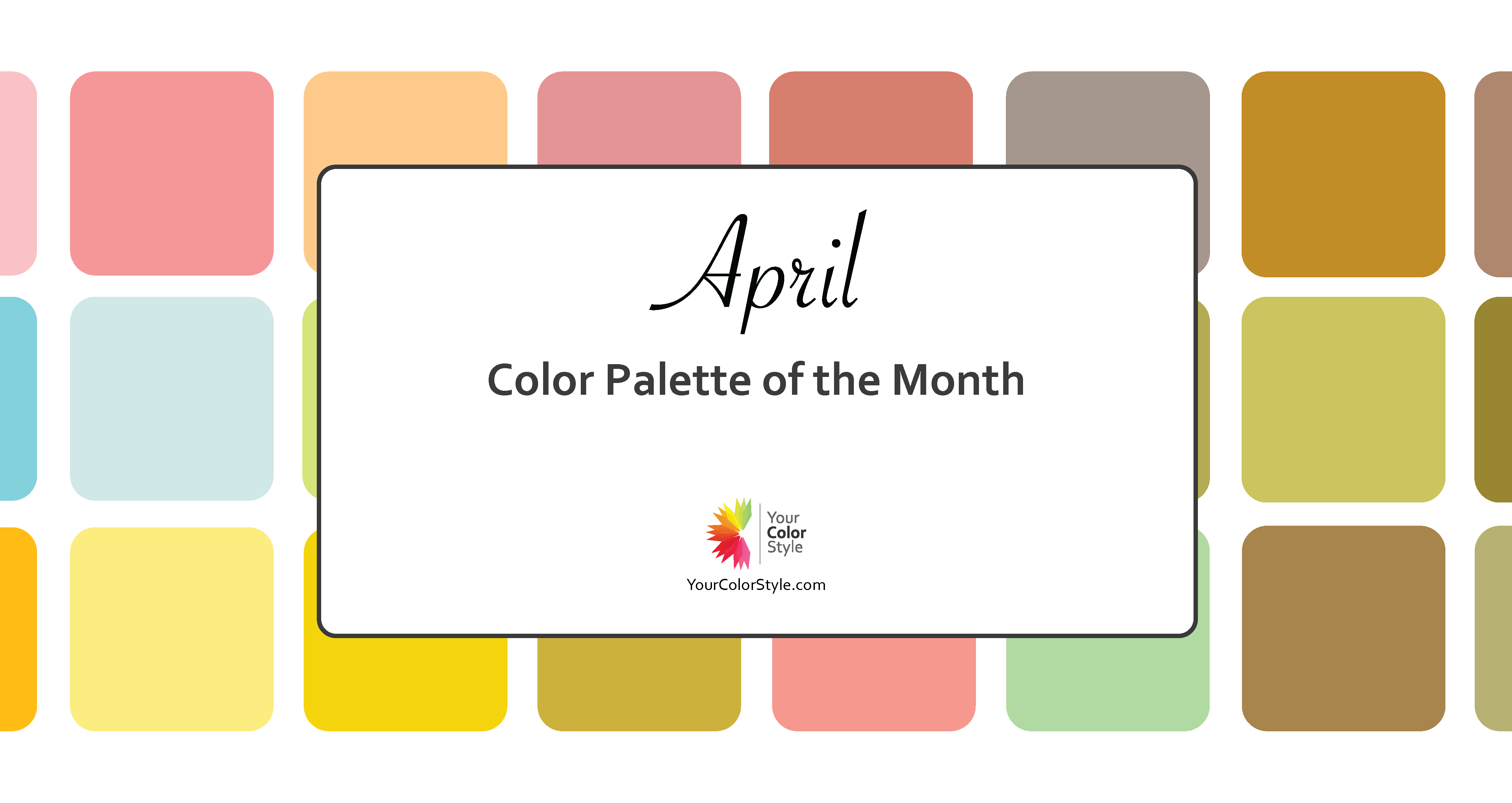 April Color Palette of the Month 2025