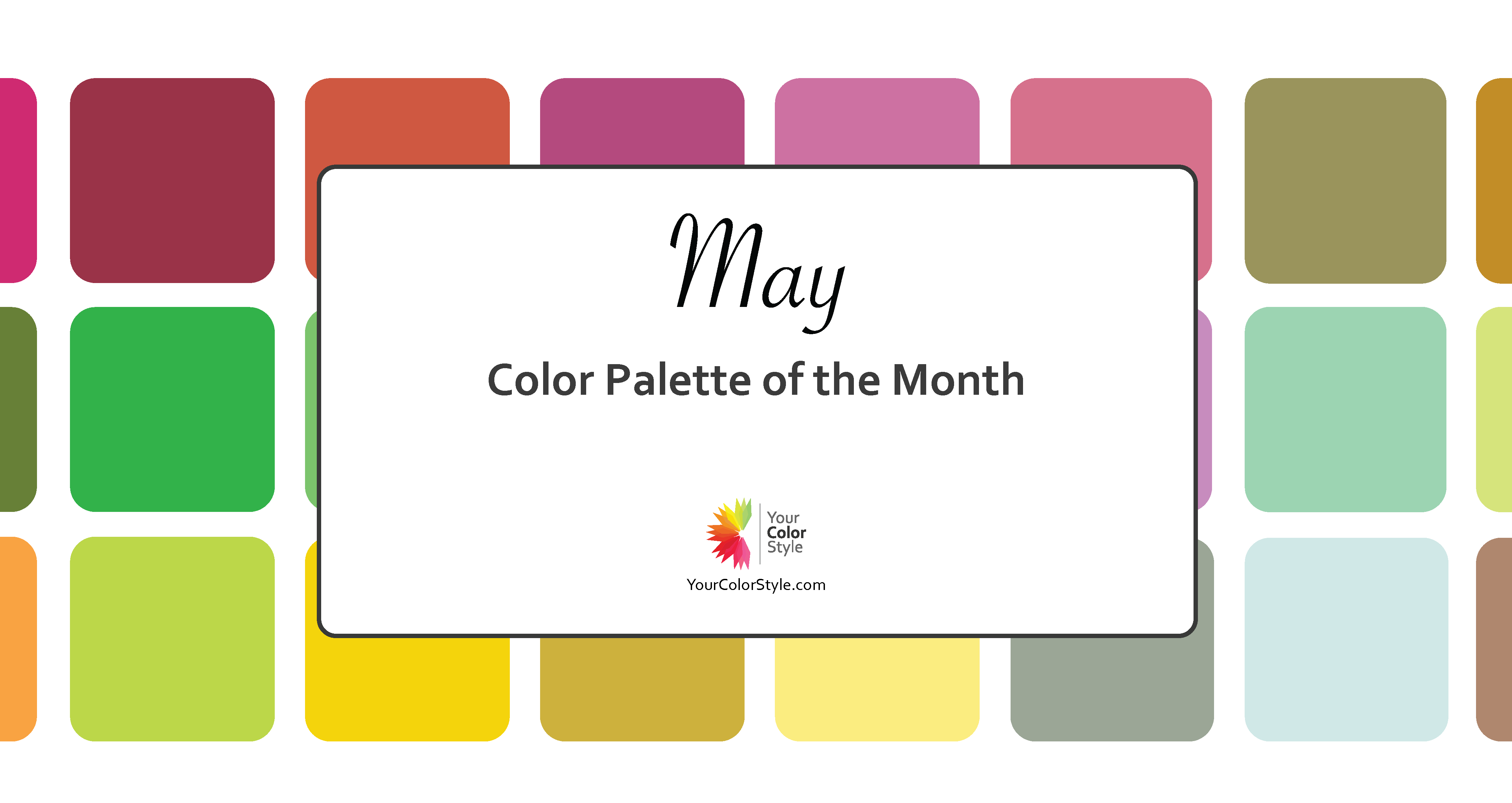 May Color Palette of the Month - 2023