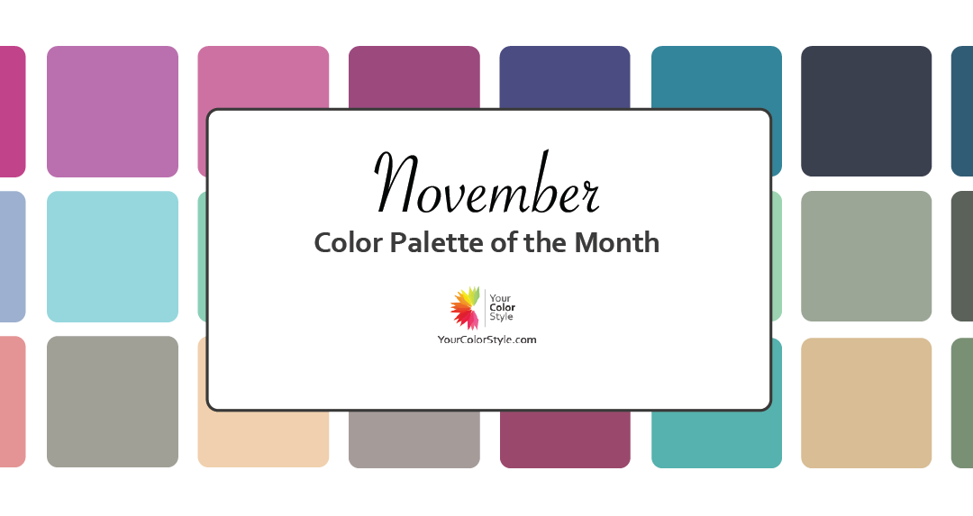 November Color Palette of the Month - 2022