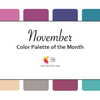November Color Palette of the Month - 2022