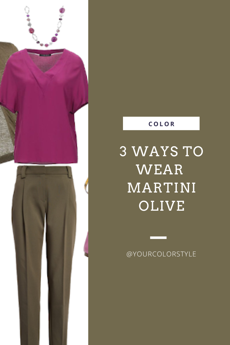 3 Ways To Wear Martini Olive