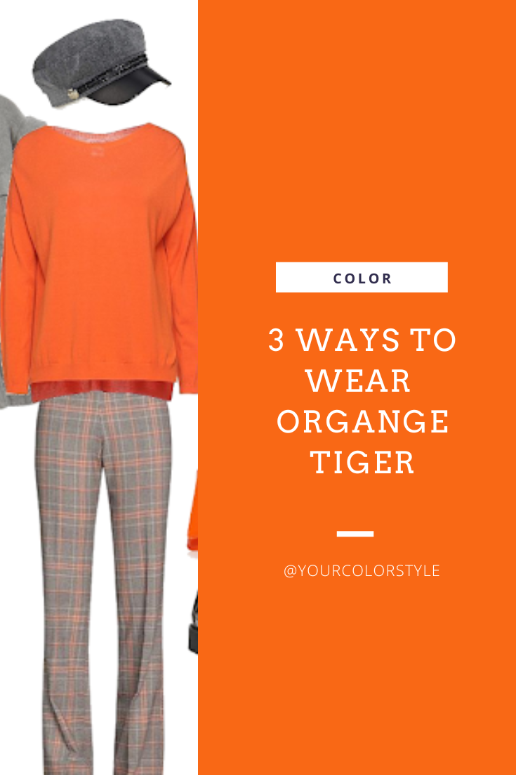3 Ways To Wear Orange Tiger
