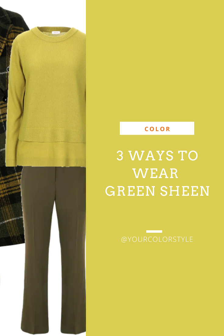 3 Ways to Wear Green Sheen
