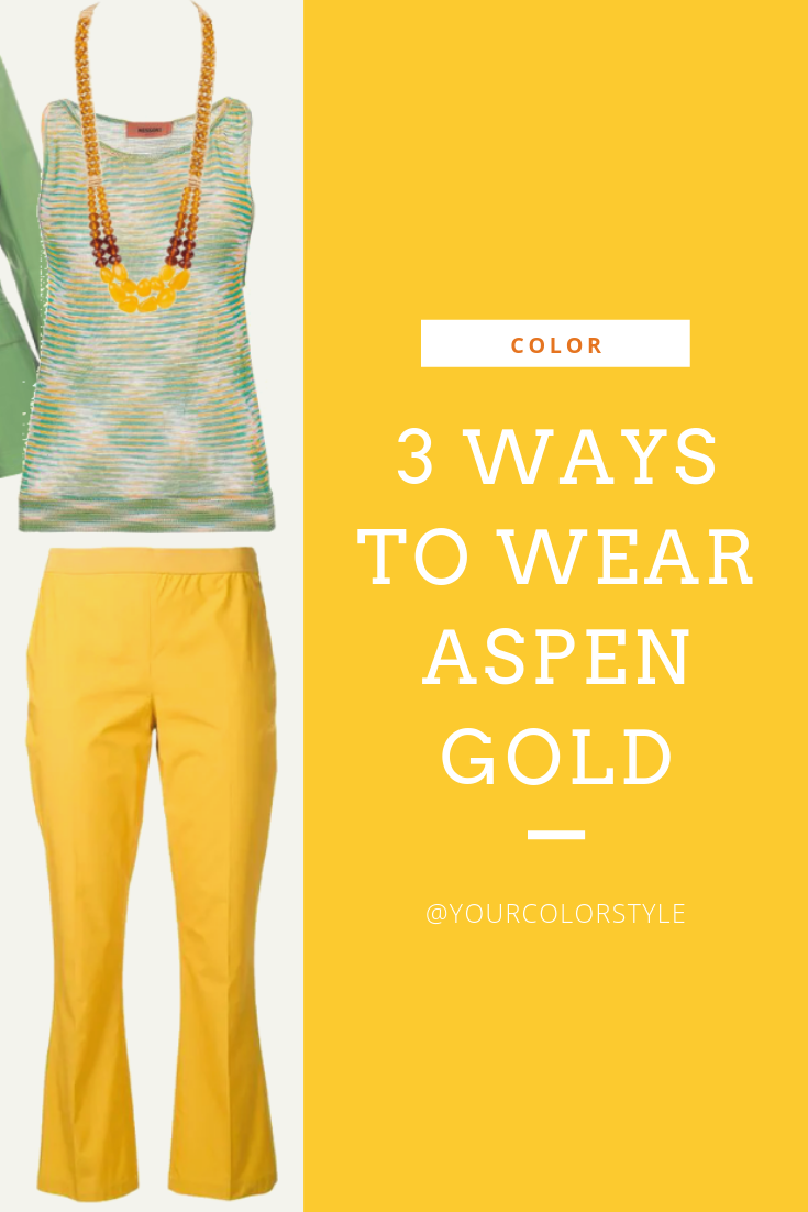 3 Ways To Wear Aspen Gold