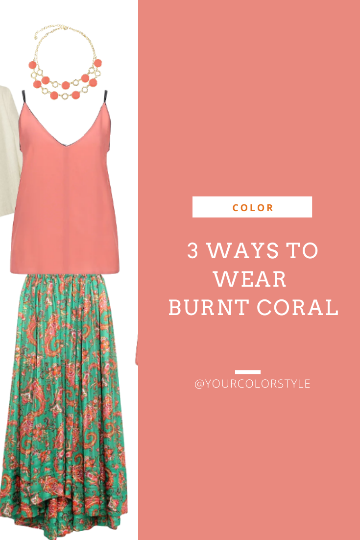 3 Ways To Wear Burnt Coral