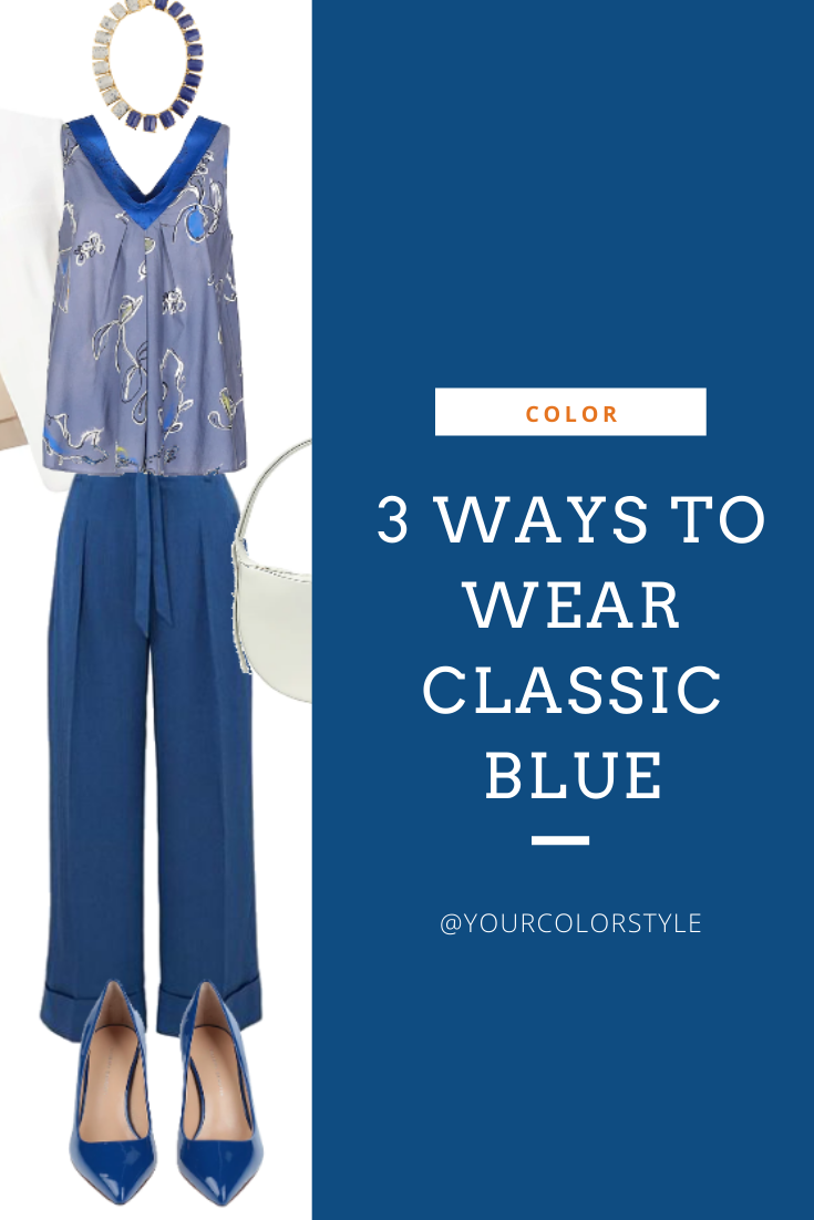 3 Ways To Wear Classic Blue
