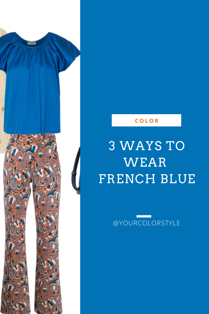 3 Ways To Wear French Blue