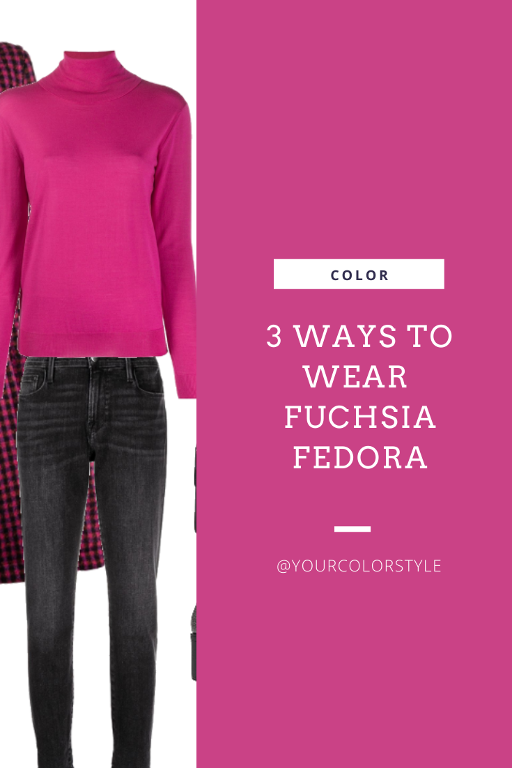 3 Ways To Wear Fuchsia Fedora