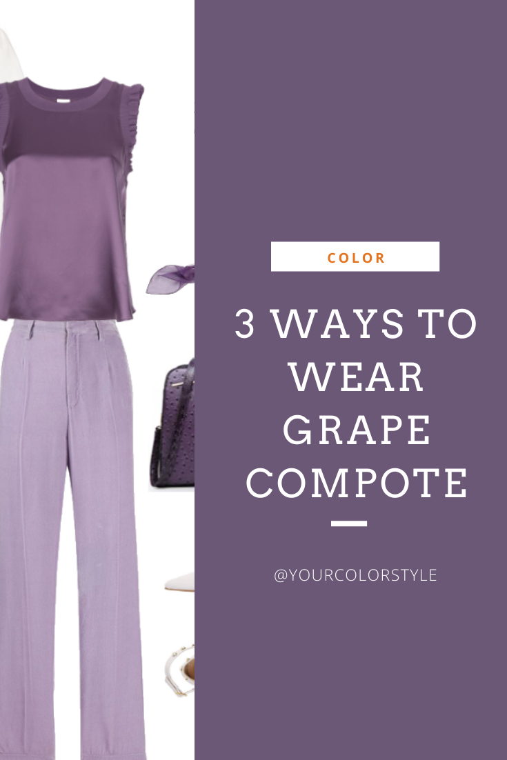 3 Ways To Wear Grape Compote