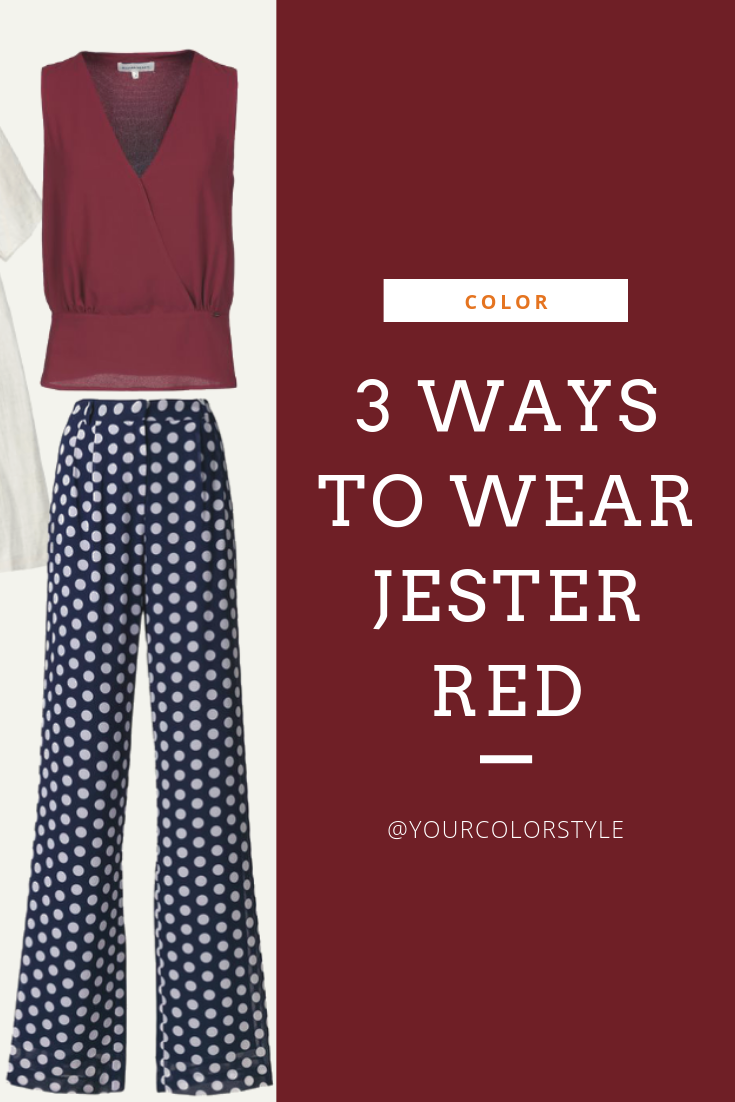 3 Ways To Wear Jester Red