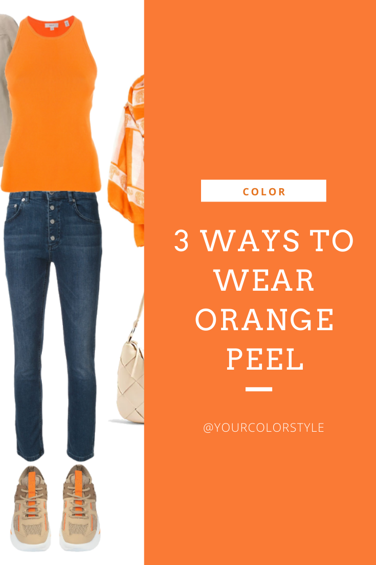 3 Ways To Wear Orange Peel