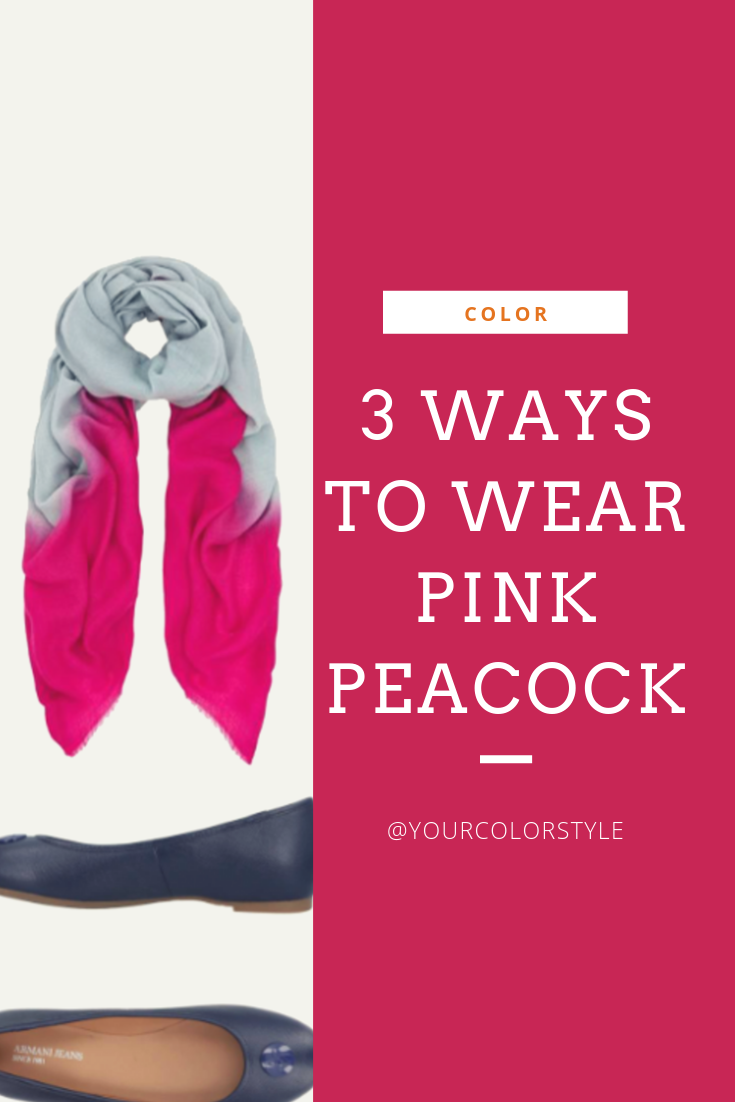 3 Ways To Wear Pink Peacock