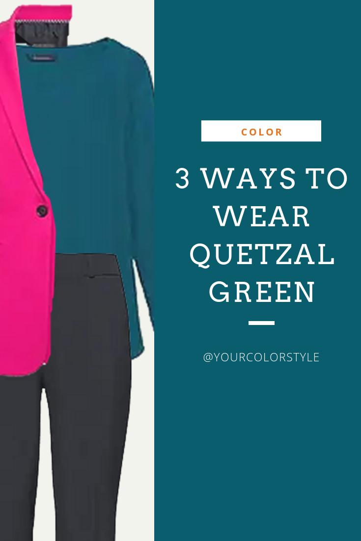 3 Ways To Wear Quetzal Green