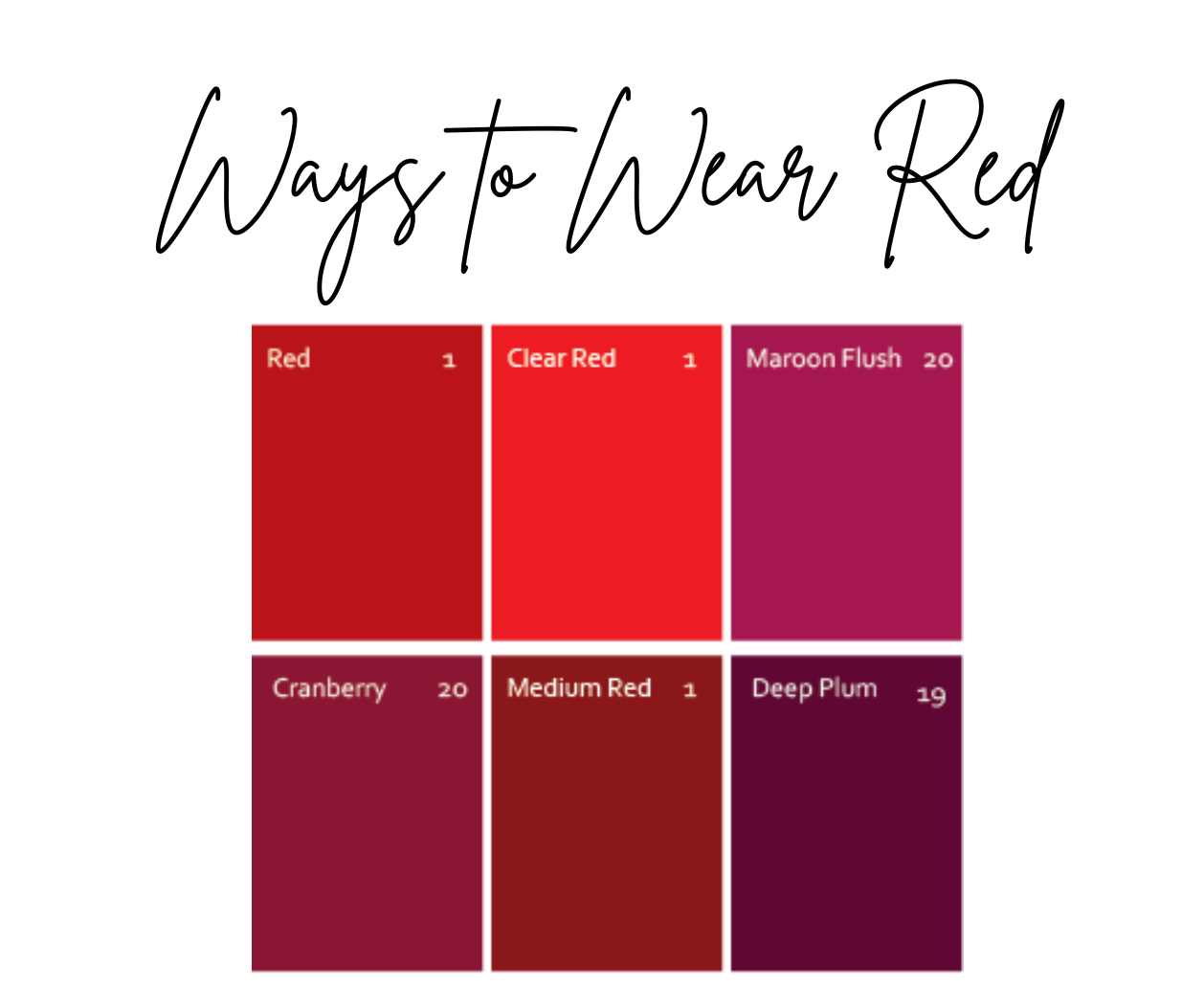 4 Ways To Wear Red This Fall