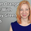 Q & A: Light orange hair with army green eyes