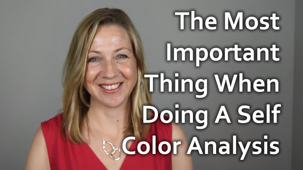 Q & A : Most Important Thing When Doing A Self Color Analysis