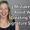 Q & A : 3 Mistakes To Avoid When Creating Your Signature Style