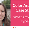 Color Analysis Case Study - Brown Hair Hazel Eyes